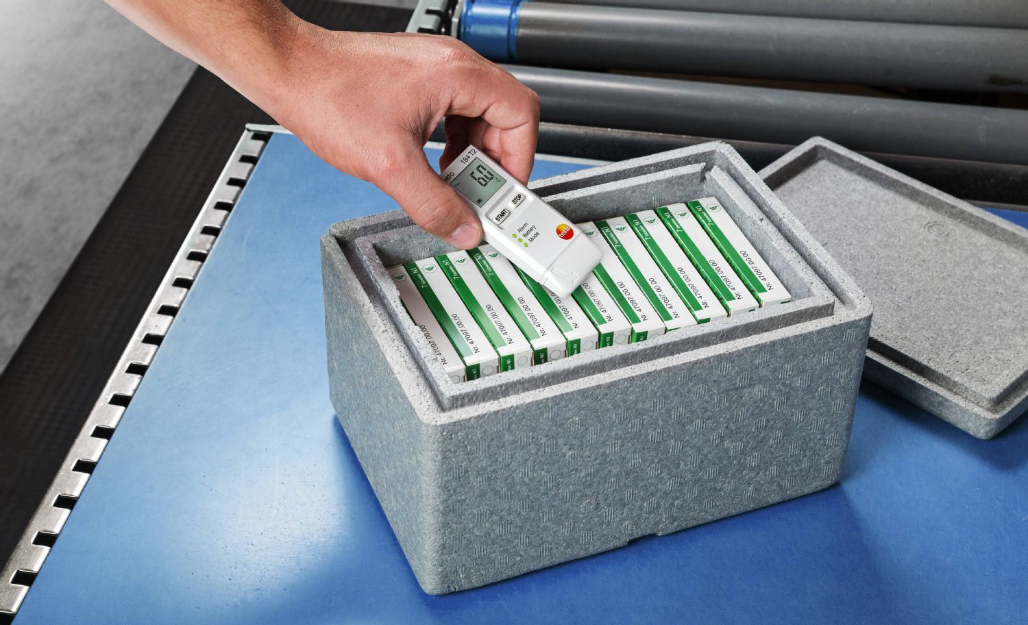 אוגר נתונים USB טמפרטורה TESTO 184 T2 0572 1842